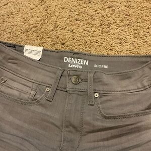 Denizen from Levi's Gray Jean Shorts
